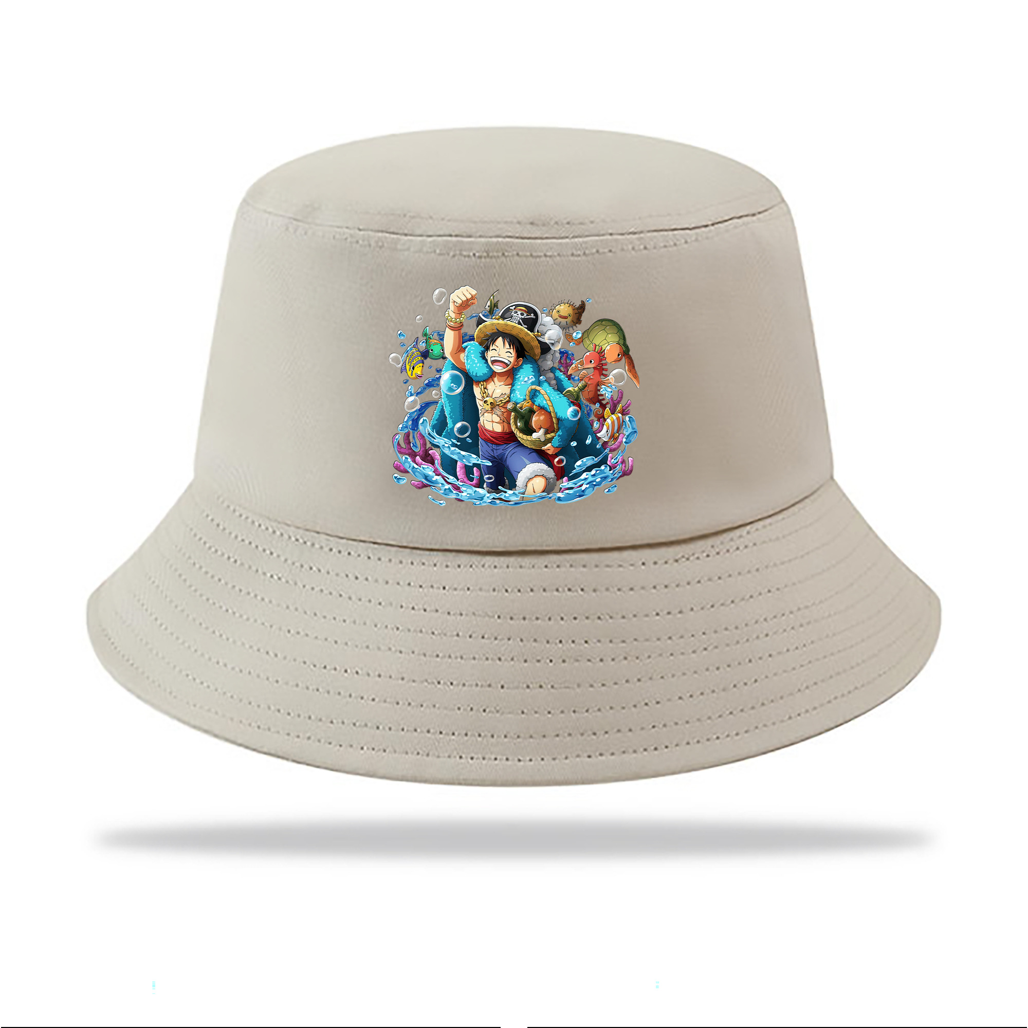 （画像用） ワンピース モンキー・D・ルフィ ONE PIECE Monkey D. Luffy アウトドア日除けバケットハット
